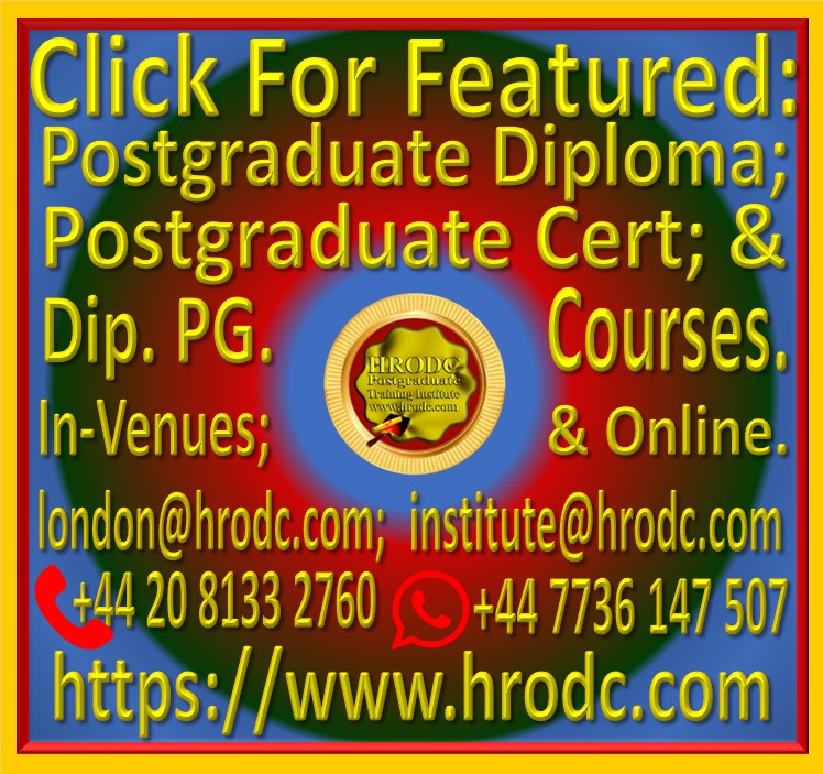 Graphics with Postgraduate Diploma, Postgraduate Certificate, and Diploma  Postgraduate  Courses, hyperlinked to Brochure Download Page.